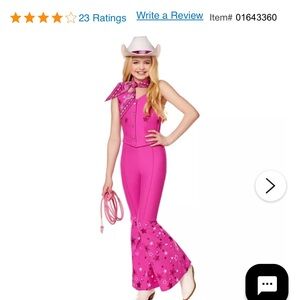 Girls Barbie costume